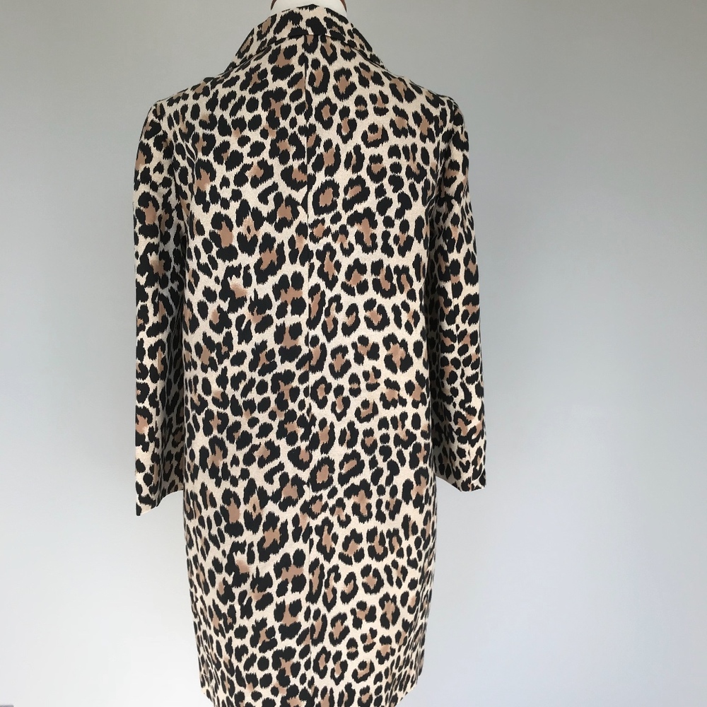 Kate Spade Franny Leopard Coat *NWT* - Picture 4 of 7